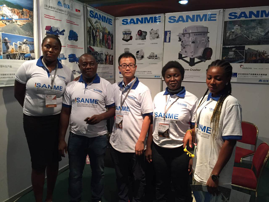 山美股份尼日利業(yè)銷售團(tuán)隊