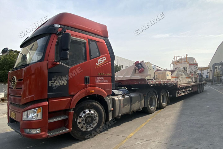 新年發(fā)貨忙｜上海山美股份高性能破碎篩分裝備發(fā)往安徽銅陵，服務于當?shù)啬戤a300萬噸骨料生產線