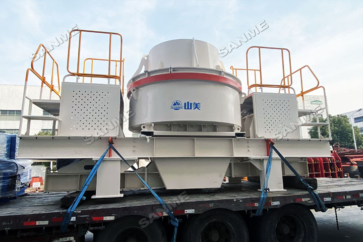 新年發(fā)貨忙｜上海山美股份高性能破碎篩分裝備發(fā)往安徽銅陵，服務于當?shù)啬戤a300萬噸骨料生產線