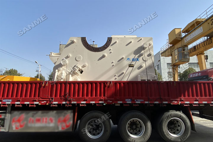 新年發(fā)貨忙｜上海山美股份高性能破碎篩分裝備發(fā)往安徽銅陵，服務于當?shù)啬戤a300萬噸骨料生產線