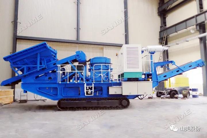 上海山美股份｜深耕履帶移動式破碎篩分市場，為客戶締造卓越價值
