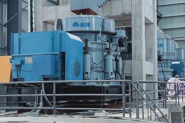 SMS系列多缸液壓圓錐破碎機(jī)，精品骨料生產(chǎn)線的理想選擇