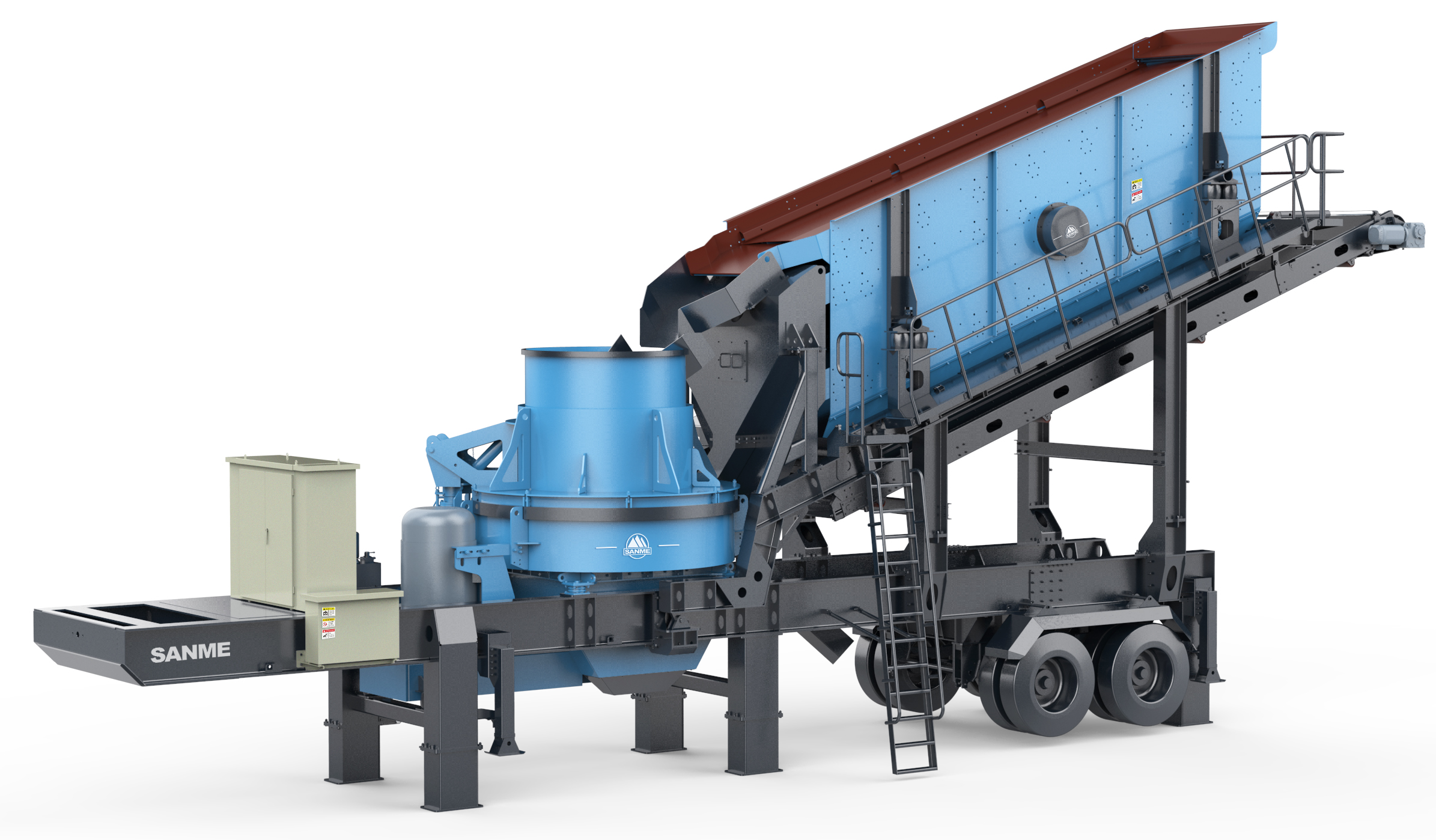 輪胎式移動(dòng)破碎站多少錢一套？