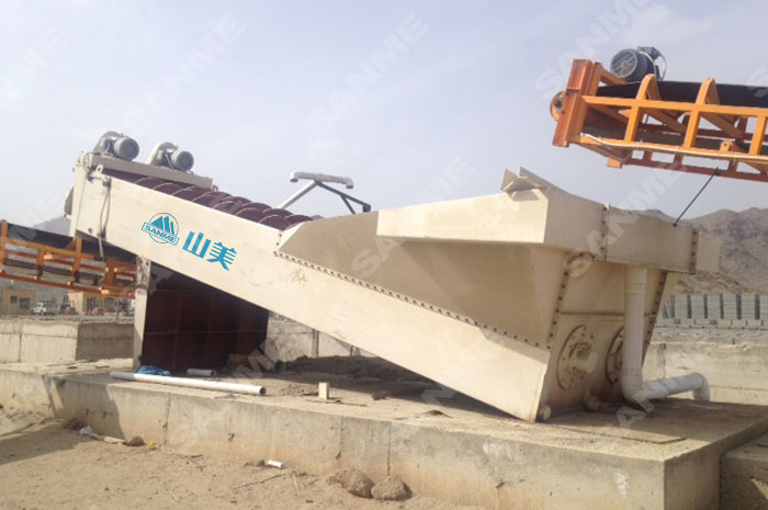 螺旋洗砂機:沙石場建筑用沙領(lǐng)域的新星